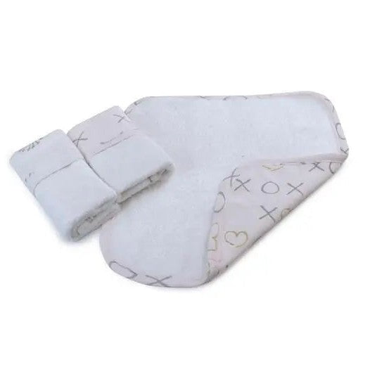 Bamboo Face Washers for baby 3pk - Bubba Blue