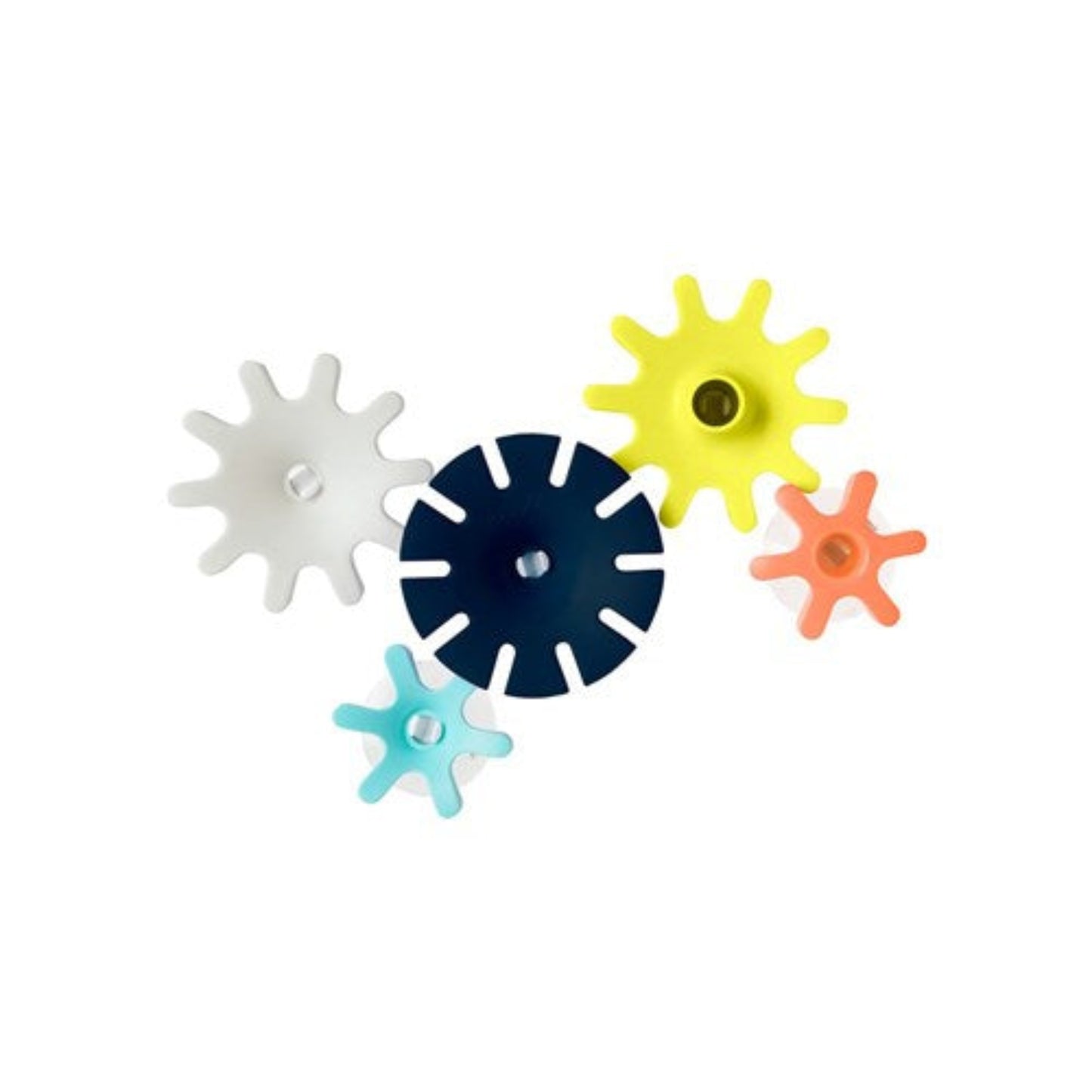Cogs Water Gears Bath Toy (Navy & Yellow) - Boon