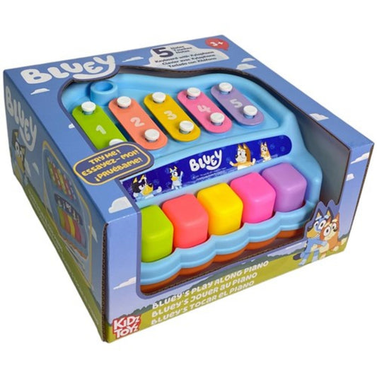 Play Along Piano Musical Toy (Xylophone & Keyboard) - Bluey