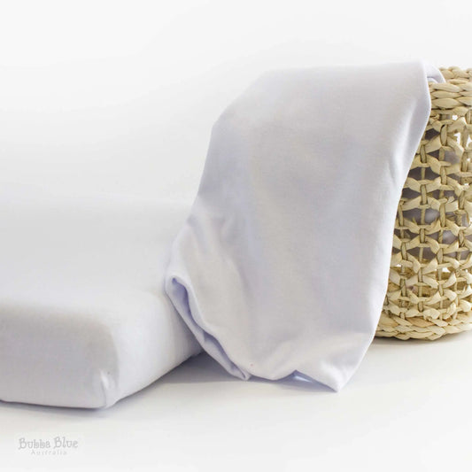 Bubba Blue Bubba Blue 2 Pack Cot Fitted Sheet - White Bubba Blue 39.95