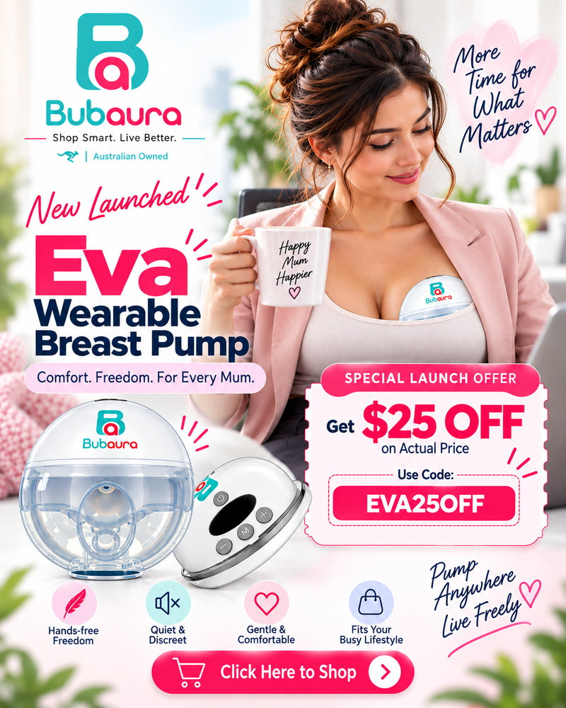 EVA Wearable Hands-Free Electric Breast Pump – Bubaura