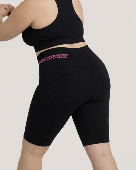 Patented Clara "Xtra" CORETECH® Knee Length Short with Reinforced Waistband for Performance & Recovery - Supacore
