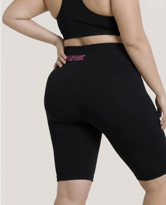 Patented Clara "Xtra" CORETECH® Knee Length Short with Reinforced Waistband for Performance & Recovery - Supacore