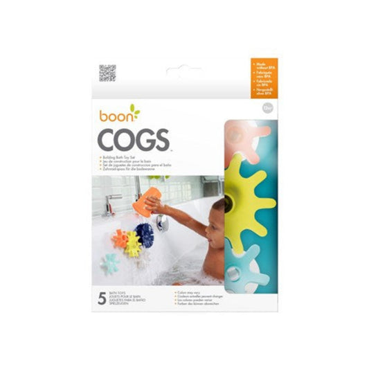 Cogs Water Gears Bath Toy (Navy & Yellow) - Boon