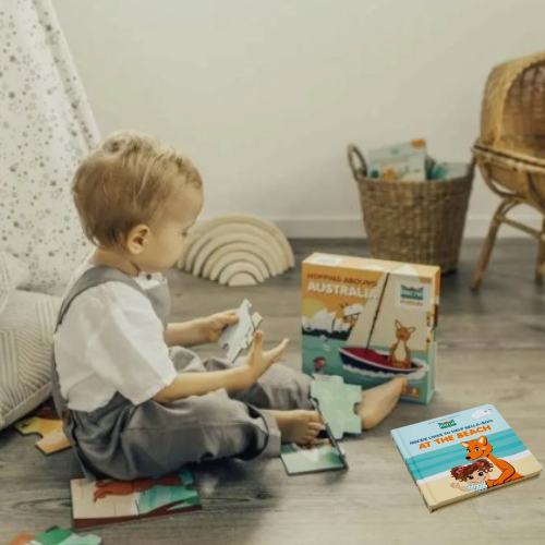 Story & Puzzle Pack - Mizzie the Kangaroo Edition