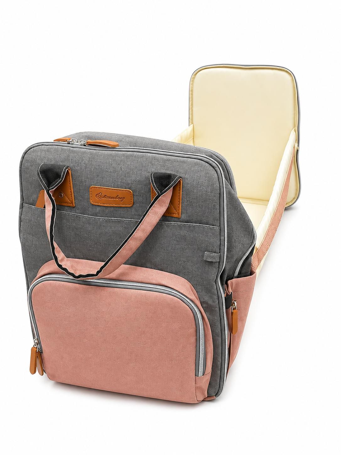Multi-functional Diaper Backpack with Changing Pad & Stroller Straps - Ankommling